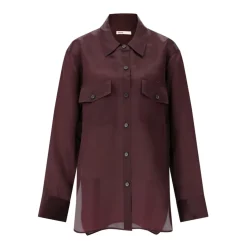 Seiden Oversized Hemd Matteo