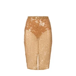 Sequin Midi Skirt
