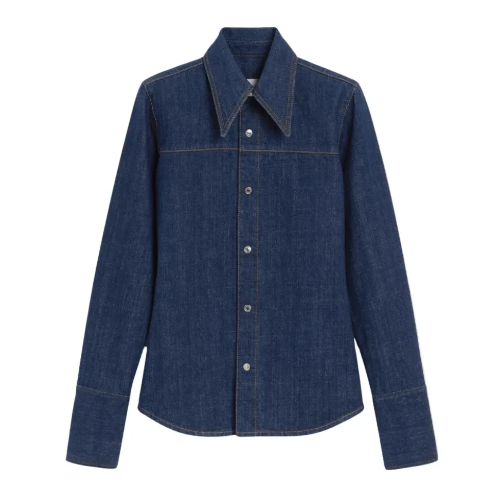 Sharp Collar Shirt