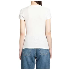Sheer Slub Casual V Neck