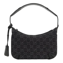 Signatur Damenhandtasche mit Lederrand