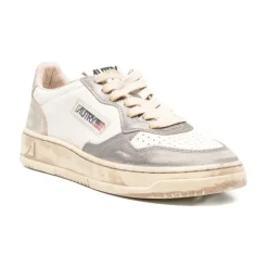 Silberne Sneakers für Frauen