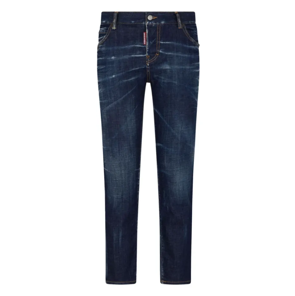 Slim Fit Indigo Blue Jeans