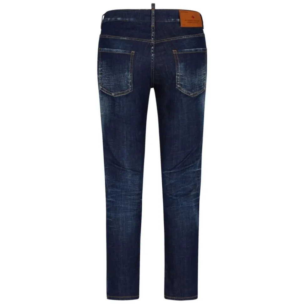 Slim Fit Indigo Blue Jeans