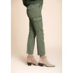 Slim Fit Satin Cargo Hose