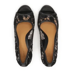 Spitze Peeptoe-Pumps