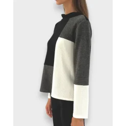 Squared Jacquard Top