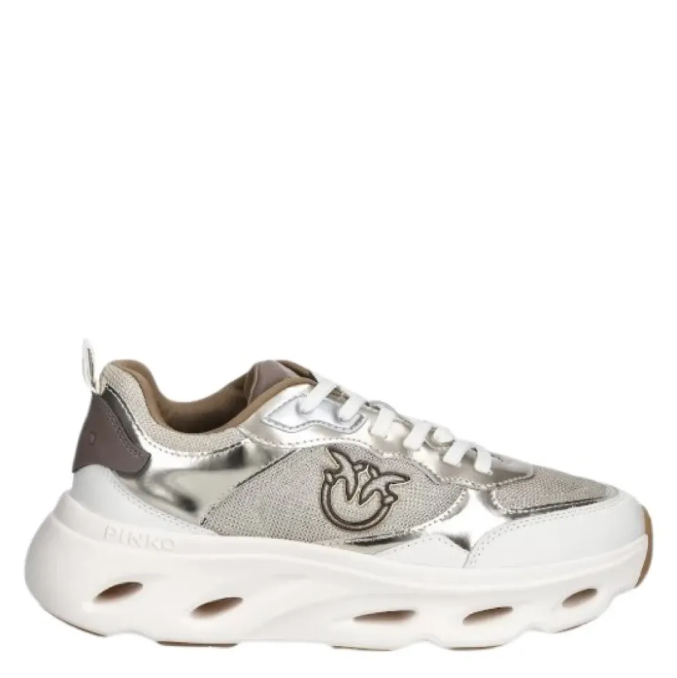 SS0167P144Z22 Mesh/Mirror Sneakers