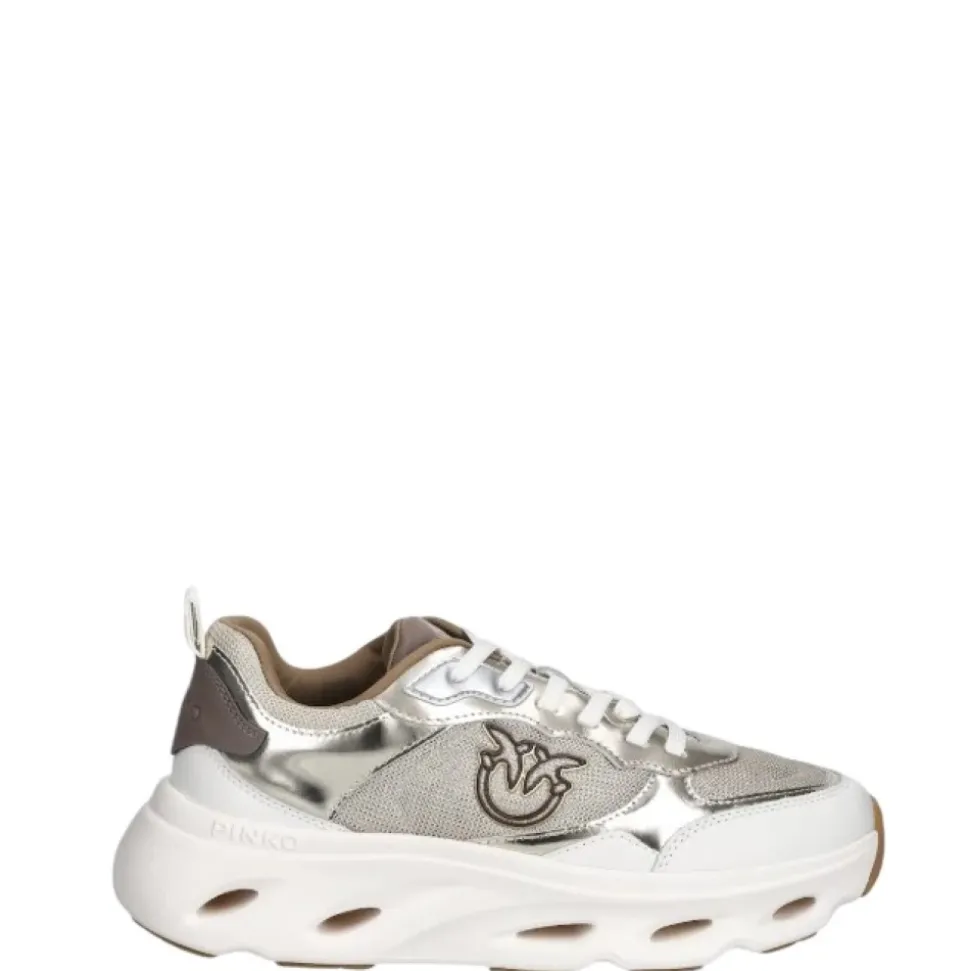 SS0167P144Z22 Mesh/Mirror Sneakers