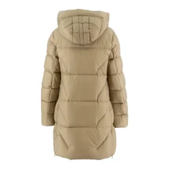 Stilvolle Lange Jacke mit Doppelreißverschluss