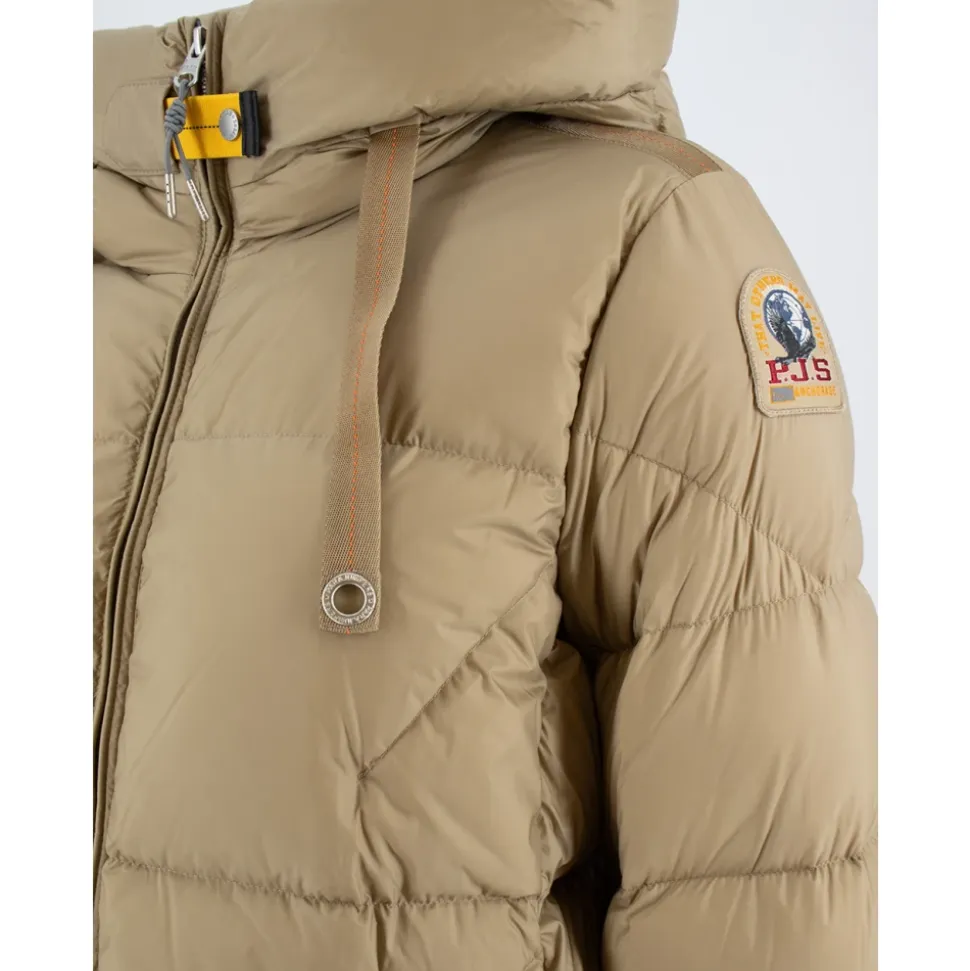 Stilvolle Lange Jacke mit Doppelreißverschluss