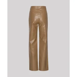 Stilvolle Texturierte Straight Hose