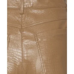 Stilvolle Texturierte Straight Hose