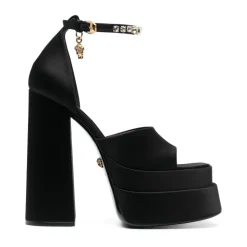 Strass Fabric Sandals