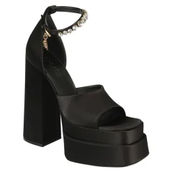 Strass Fabric Sandals