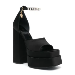 Strass Fabric Sandals