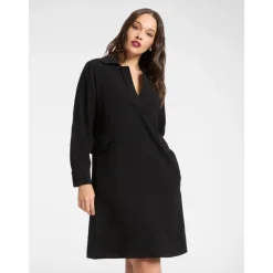 Stretch Cady Kleid