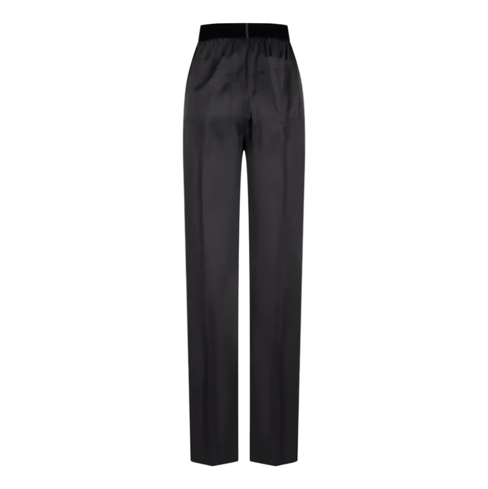 Stretch Seidensatin-Pyjamahose