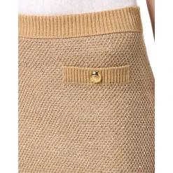 Strickrock mit Pailletten