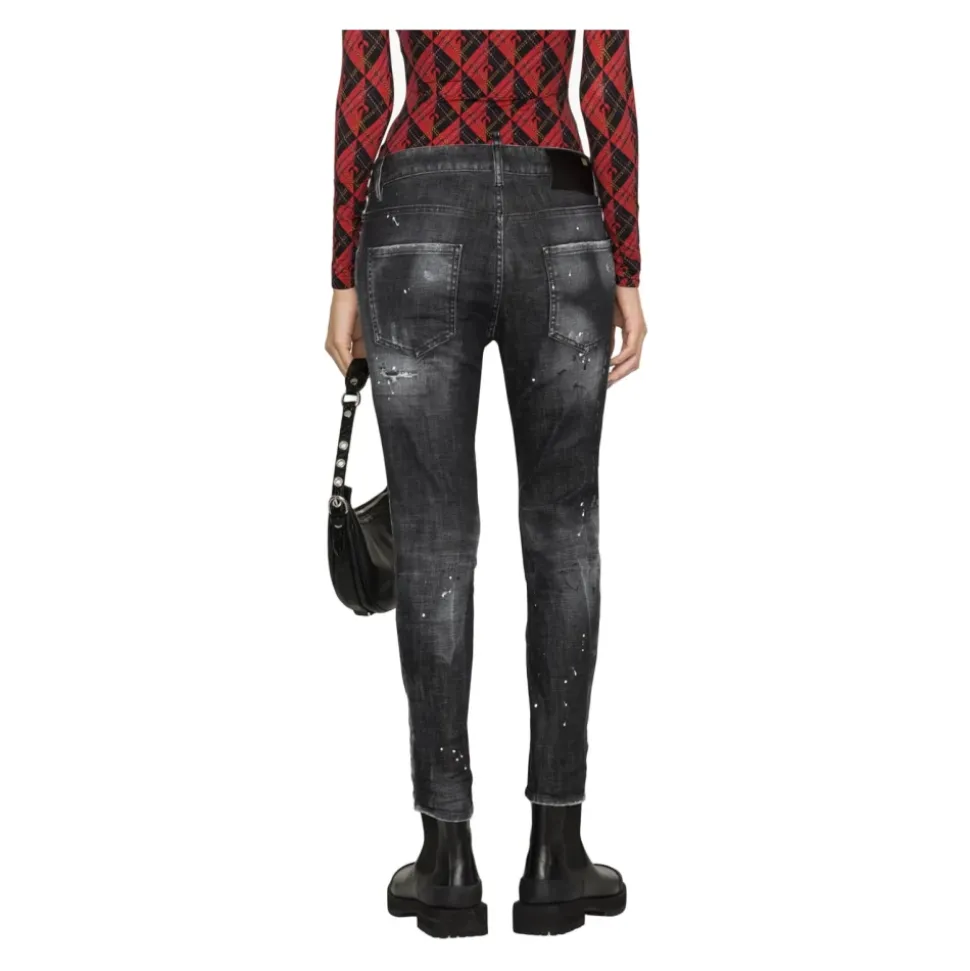 Stylische Denim Jeanshose