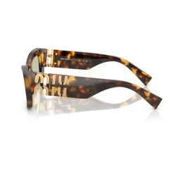 Stylische Sonnenbrille in Havana Grün