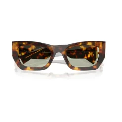 Stylische Sonnenbrille in Havana Grün