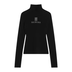 Stylishe Pullover mit Dolcevita-Detail