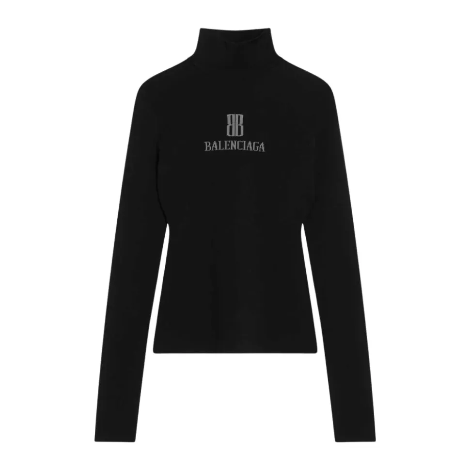 Stylishe Pullover mit Dolcevita-Detail