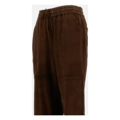 Suede Sweatpants