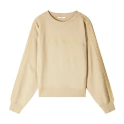 Sweatshirt aus gebürsteter Baumwolle
