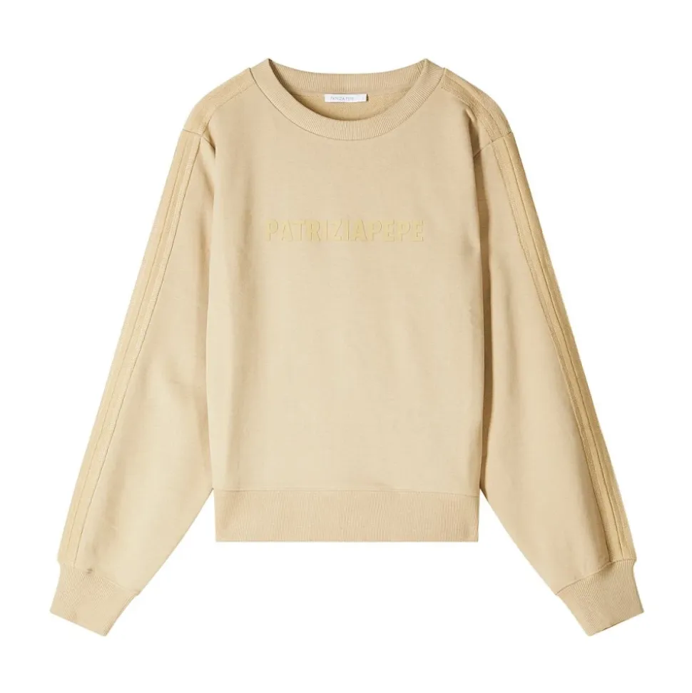 Sweatshirt aus gebürsteter Baumwolle