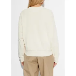 Sweatshirt mit aufgesticktem Logo