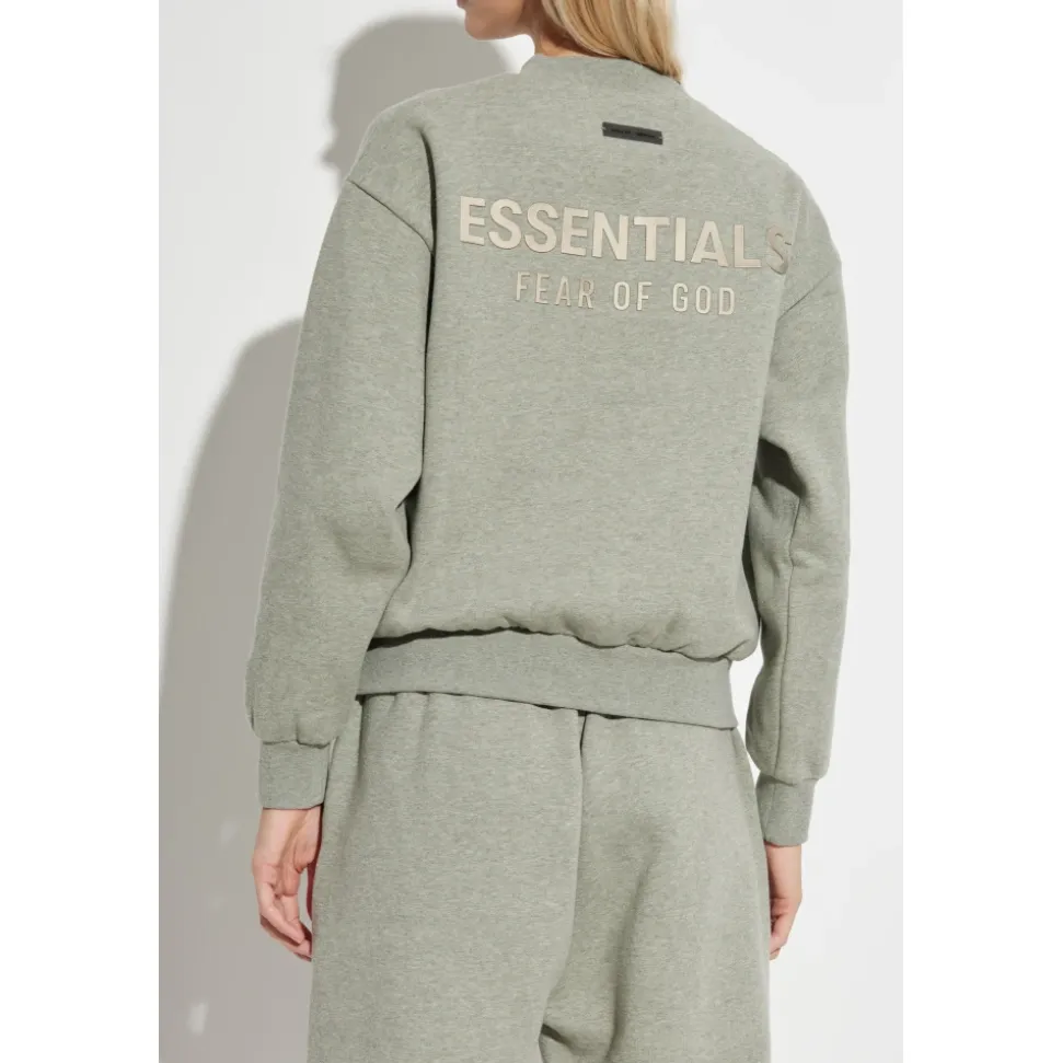 Sweatshirt mit bedrucktem Logo