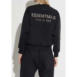 Sweatshirt mit bedrucktem Logo