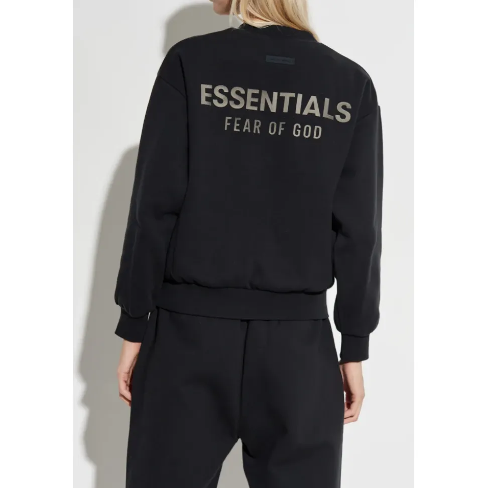 Sweatshirt mit bedrucktem Logo
