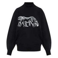 Sweatshirt mit Stehkragen