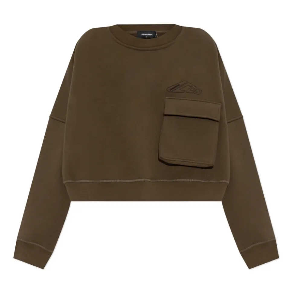 Sweatshirt mit Tasche