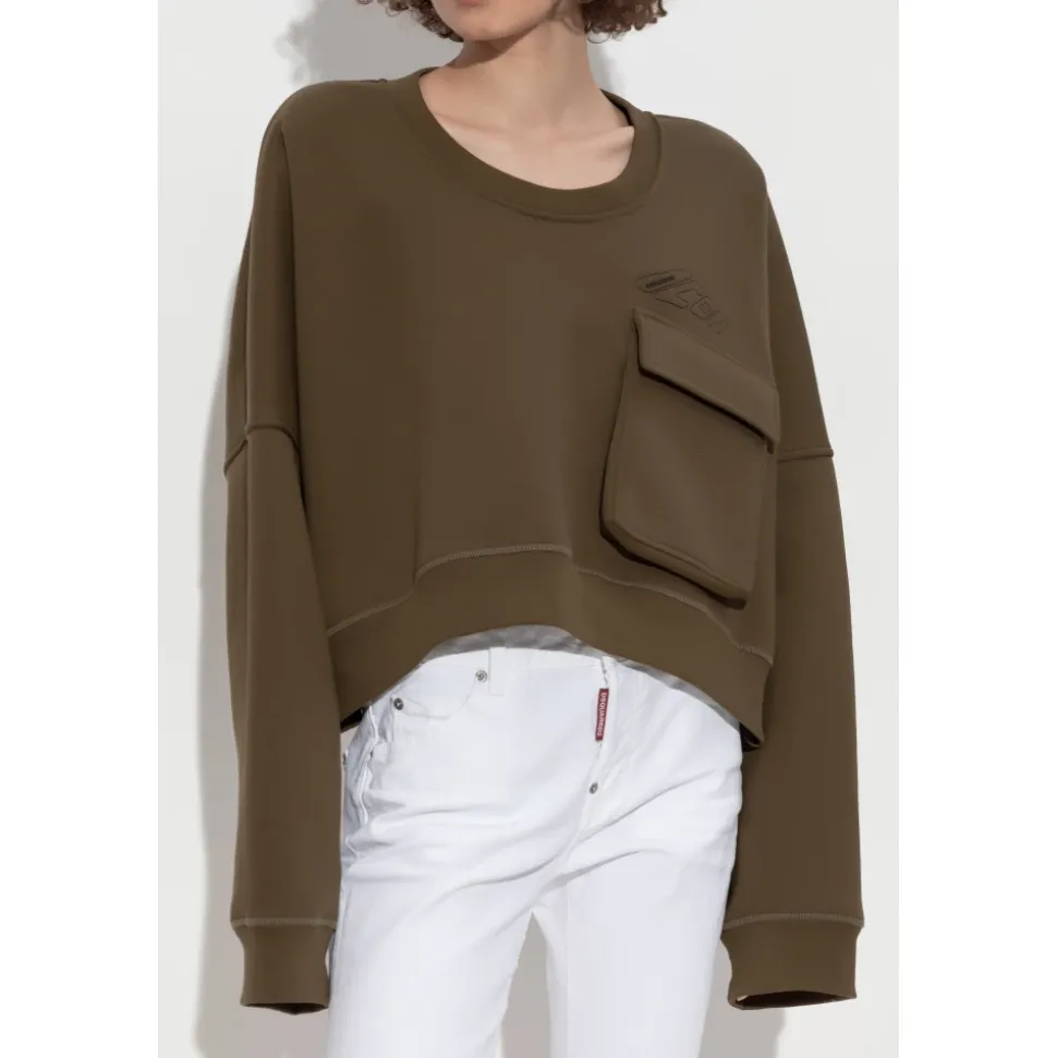Sweatshirt mit Tasche