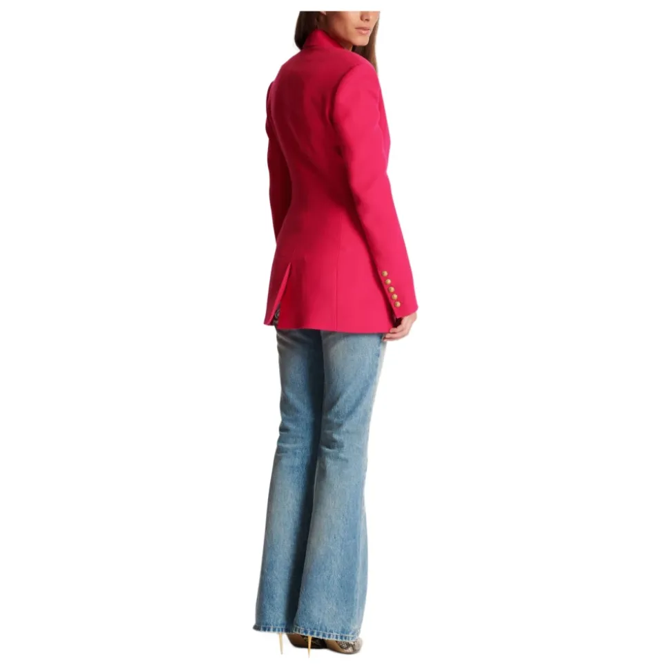 Taillierter Blazer mit 2 Knöpfen und betonter Taille