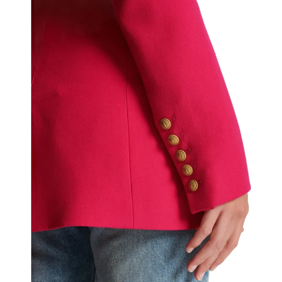 Taillierter Blazer mit 2 Knöpfen und betonter Taille