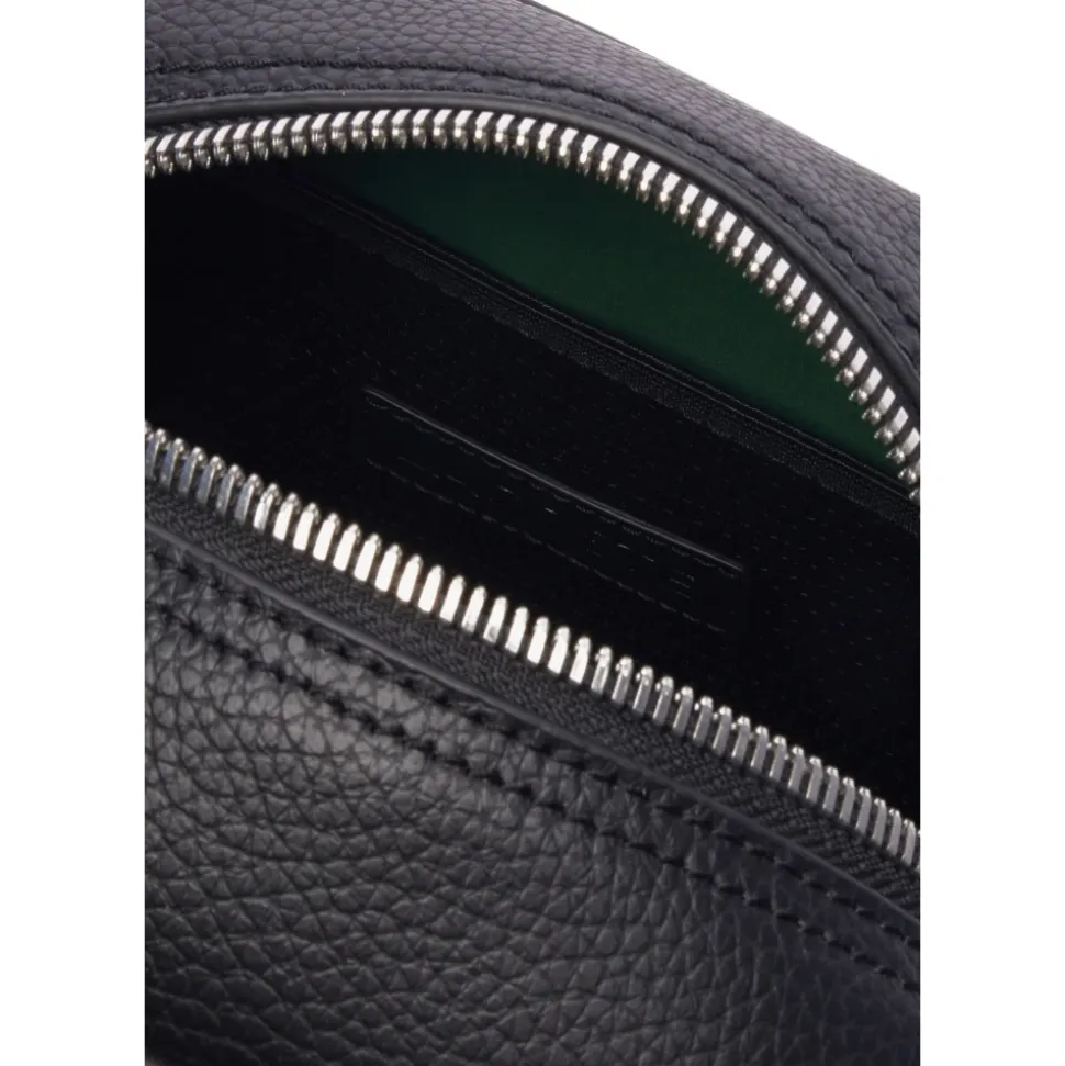 Tennis-inspirierte Leder-Kulturtasche