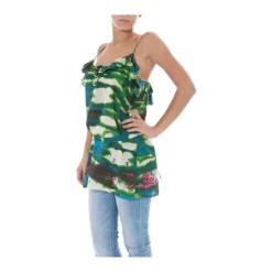 TieDye VNeck Blouse