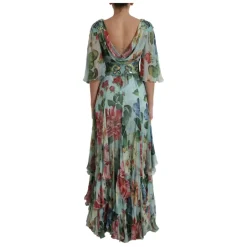Tiered Floral Maxi Dress
