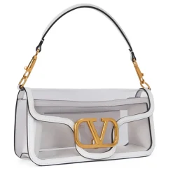 Transparente Tasche mit Goldenen Details