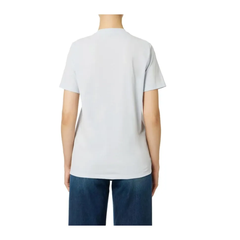 T-Shirt aus Baumwolljersey mit Halskette