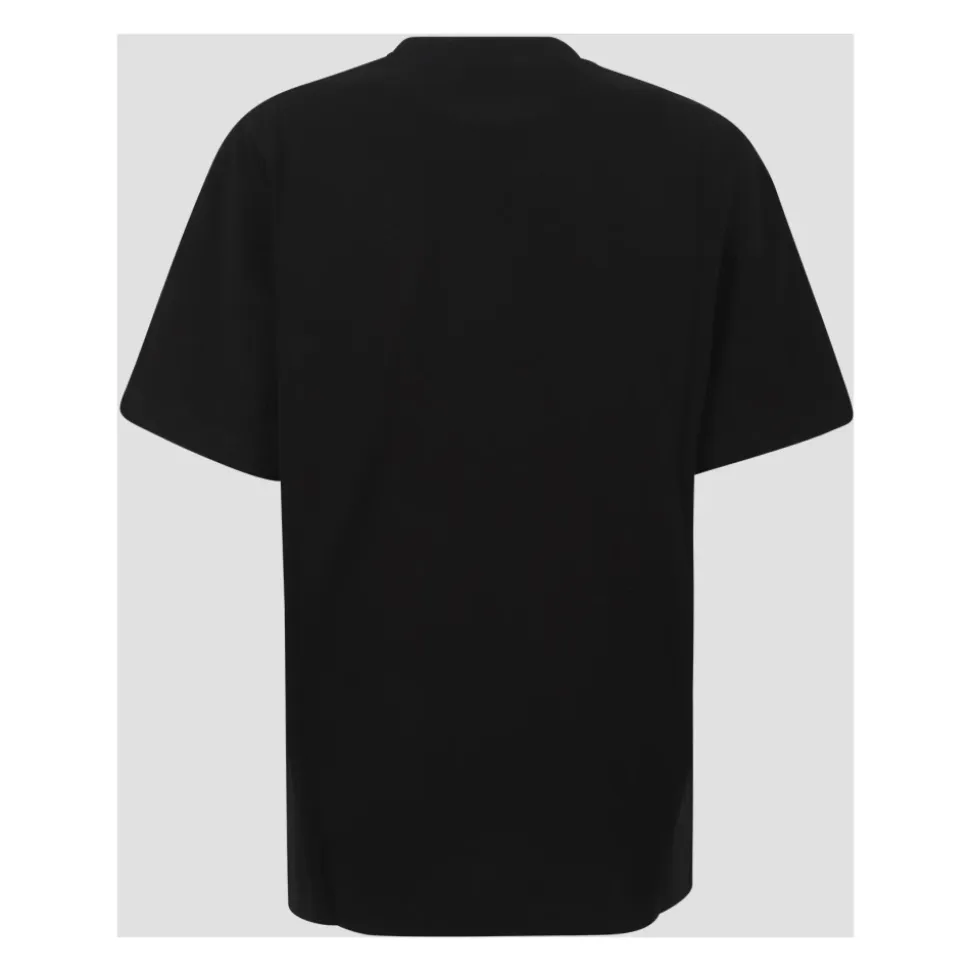 T-Shirt aus bedrucktem Baumwolljersey