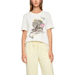 T-Shirt mit Applikationen