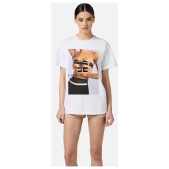 T-Shirt mit Fotodruck aus Baumwolle