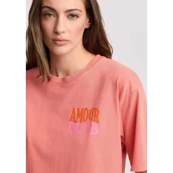 T-Shirt mit Maxi-Print auf der Rückseite