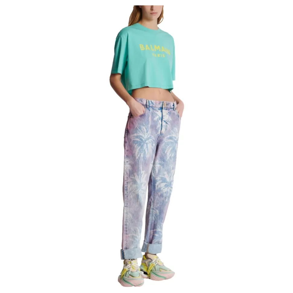 T-Shirt mit Paris-Druck